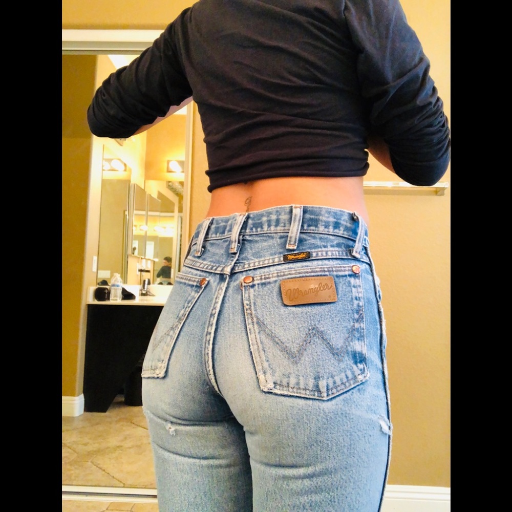 Wrangler Light Blue Straight Leg Jeans